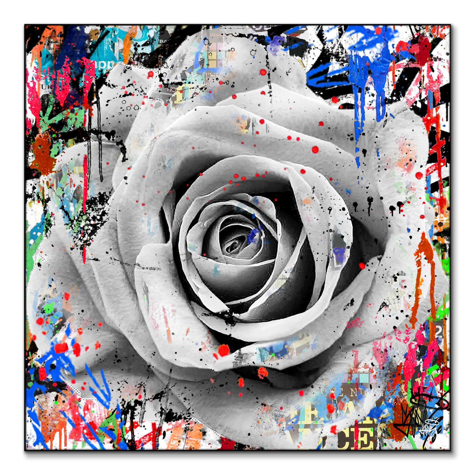 Abstract Rose