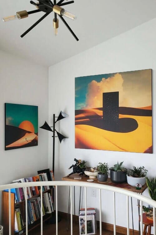 Pairing-of-Surreal-Wall-Art-For-Your-Office-500x750