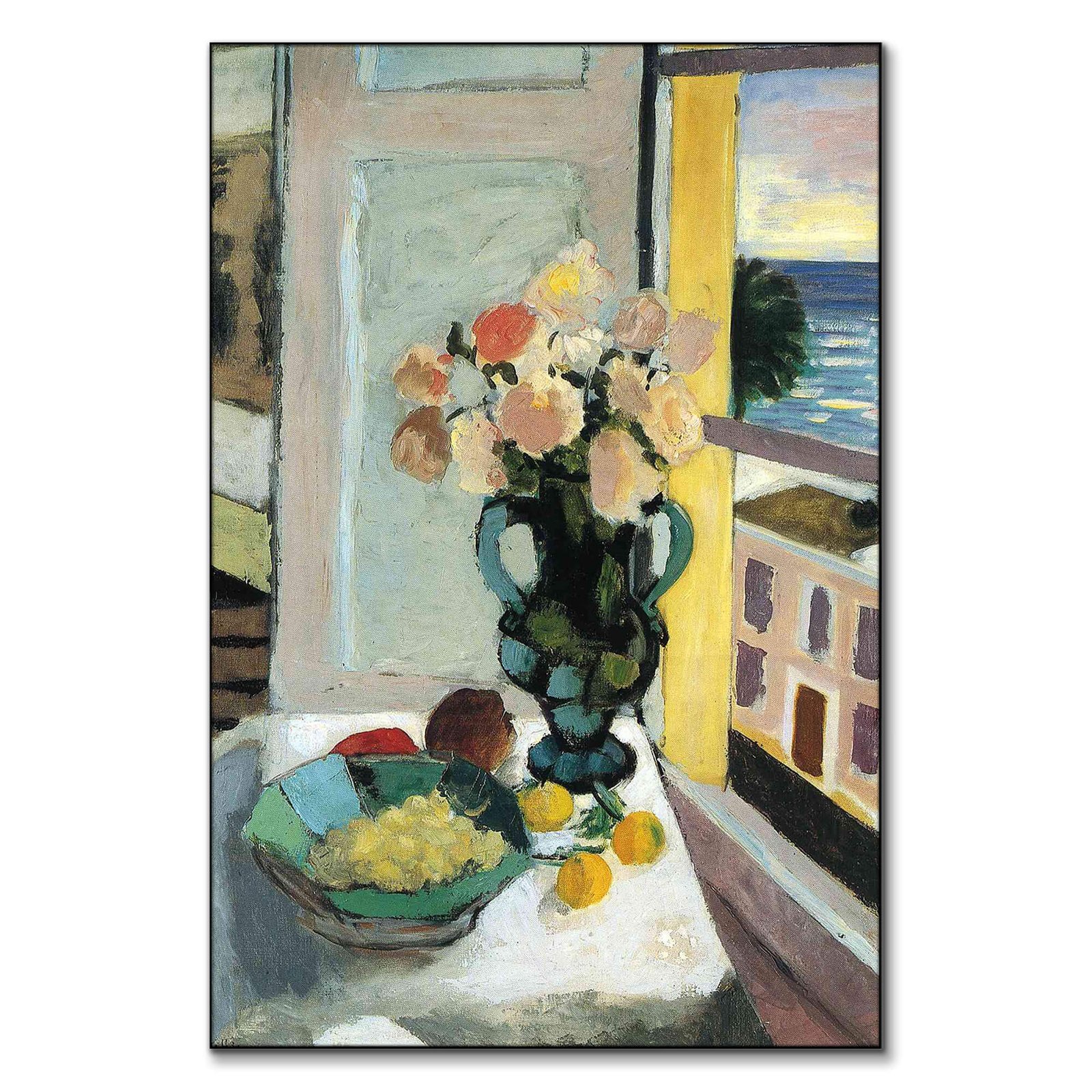 Flowers in front of a Window