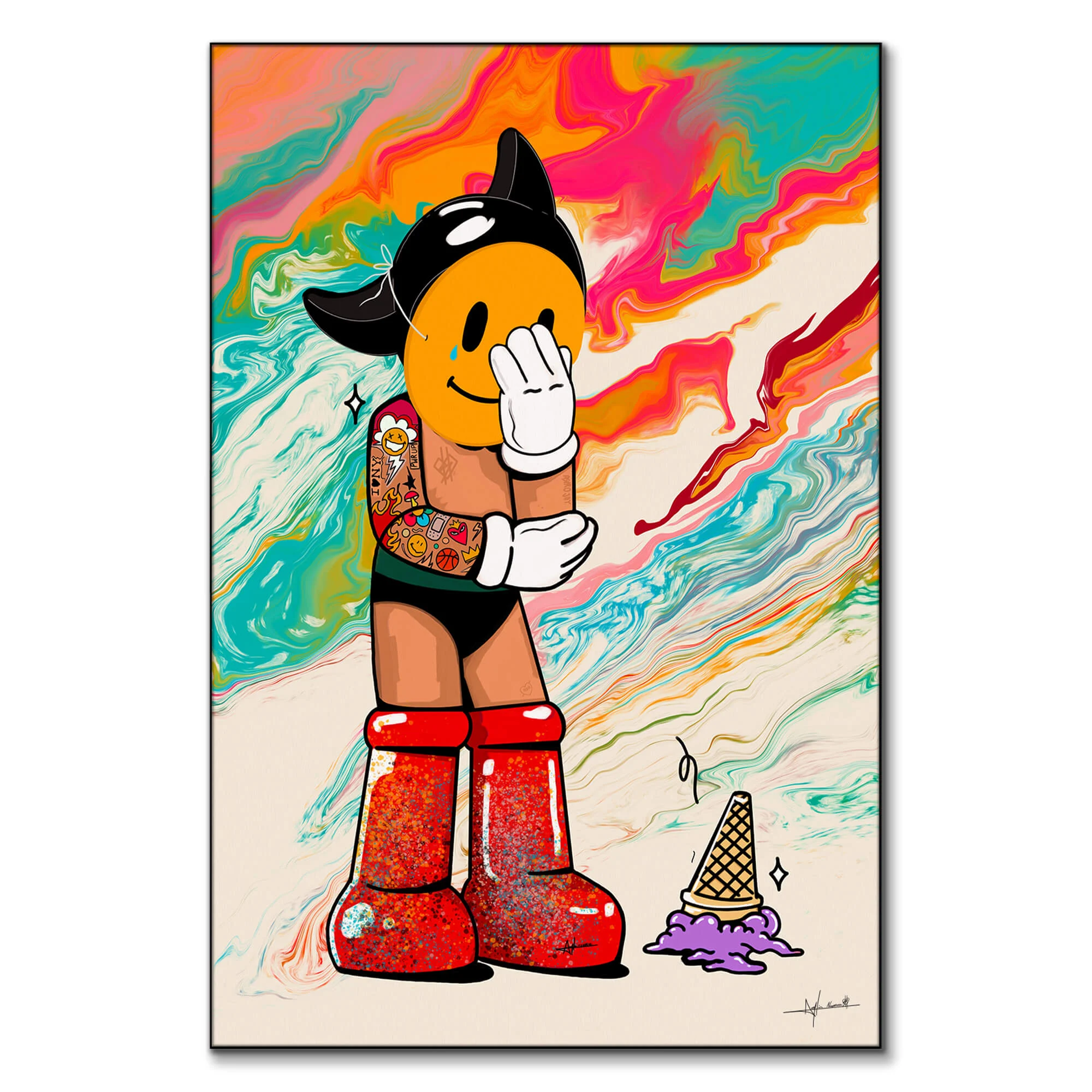 Astro Boy Meltdown Psychedelic