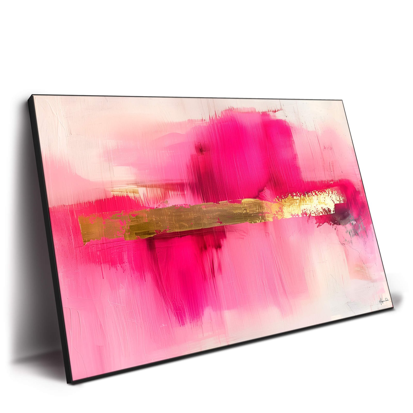 Gold and Pink Lady - Image 2