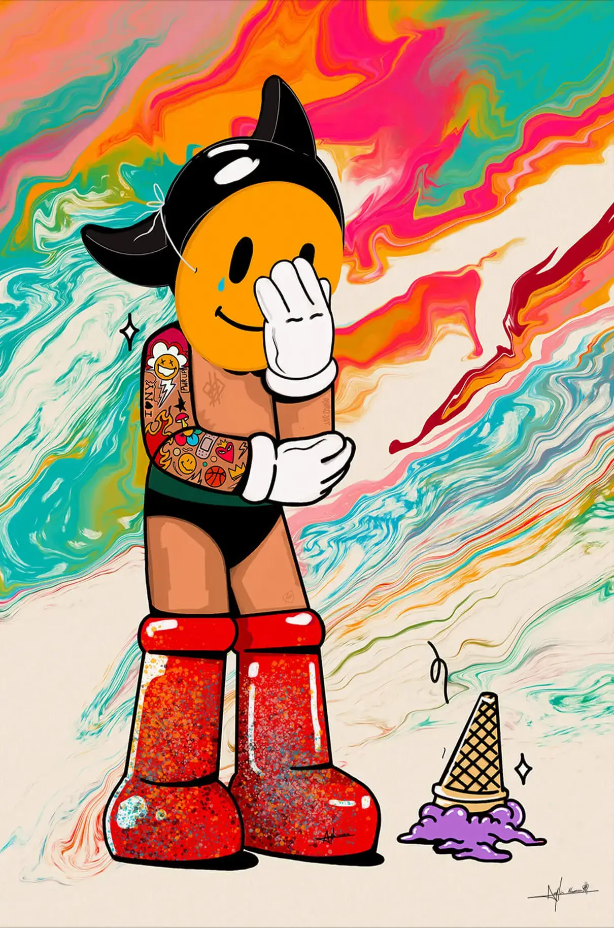 Astro Boy Meltdown Psychedelic - Image 2