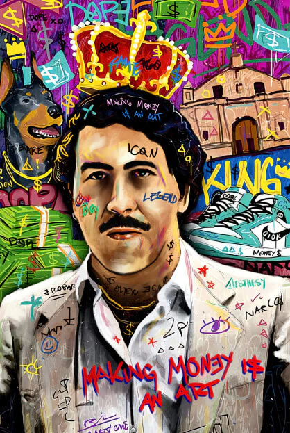 Mafia Graffiti - Pablo Escobar - Image 2